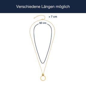Massangaben zu Halskette VERA gold Clip & Mix