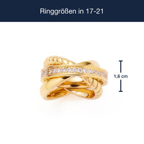 Massangaben zu Ring VERA 17 gold