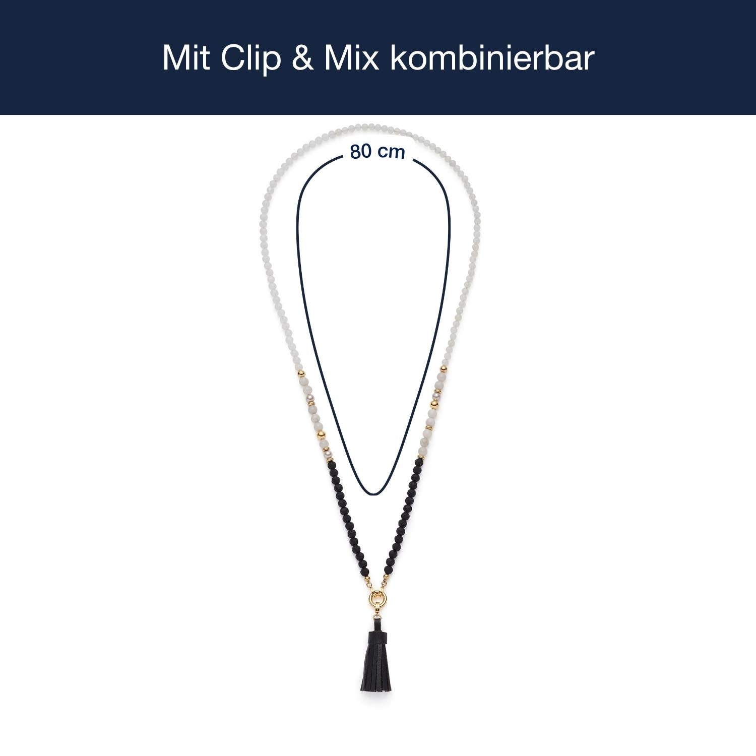 Massangaben zu Halskette HOLLY 80 cm Clip & Mix