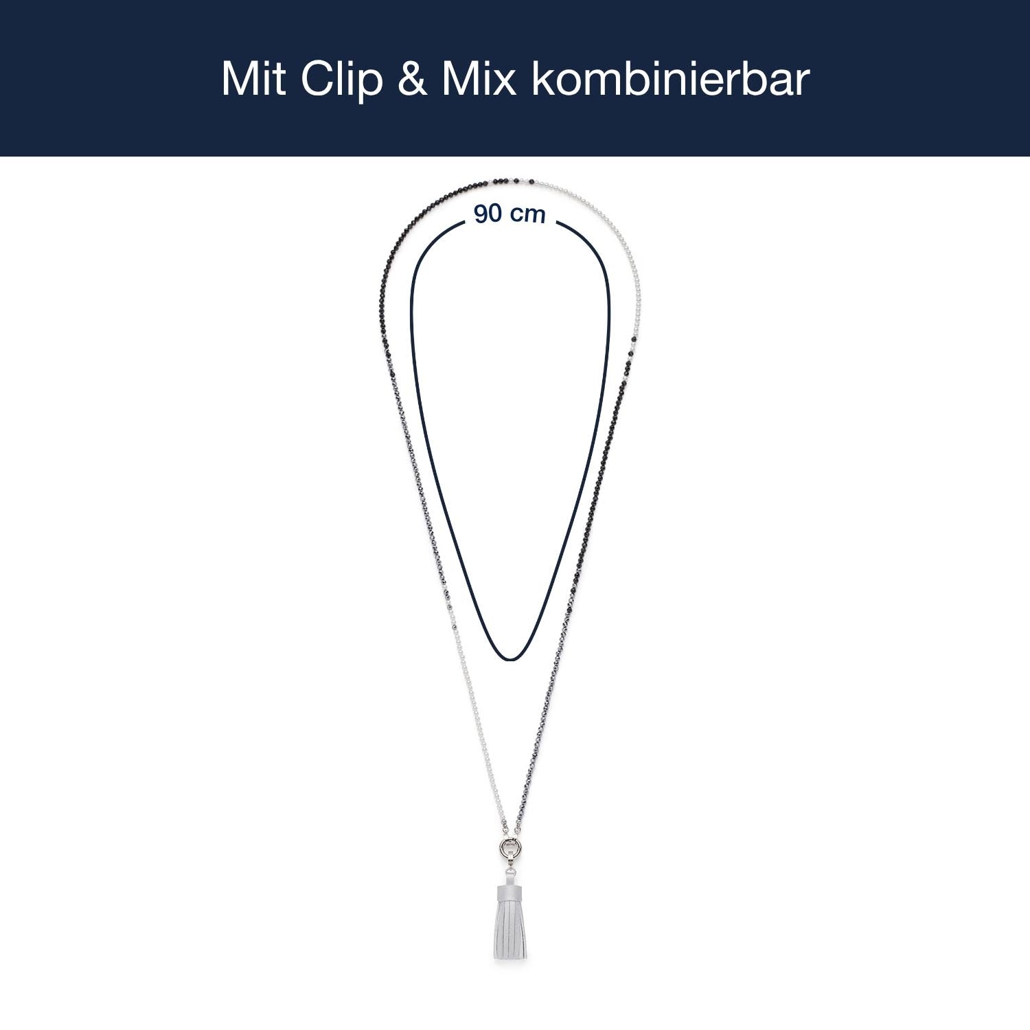 Massangaben zu Halskette KELLY 90 cm Clip & Mix