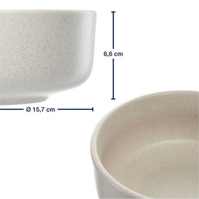 Massangaben zu Keramikschale ROMA 16 cm creme