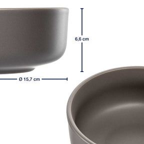 Massangaben zu Keramikschale ROMA 16 cm taupe