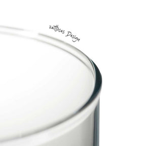 Teeglas NOVO, Detailaufnahme Glasrand und Oberfläche