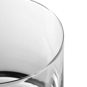 Dose TOP 17 cm, klares Glas, Detailansicht Rand und Oberfläche