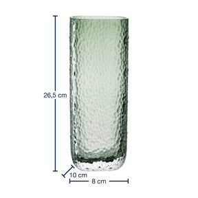 Massangaben zu Vase MARTELLO 27 cm grün