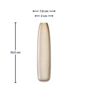 Massangaben zu Bodenvase BELLAGIO 34 cm beige