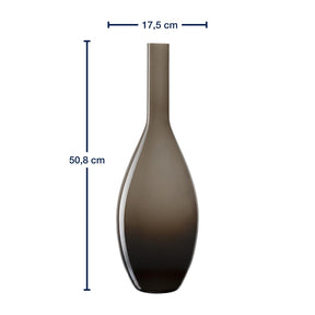 Messangaben zu Vase BEAUTY 50 cm braun