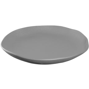 Schale CASOLARE grau aus Aluminium in Draufsicht