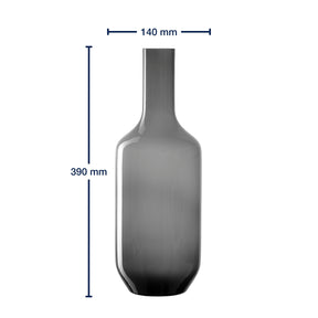 Massangaben zu Vase MILANO 39 cm grau