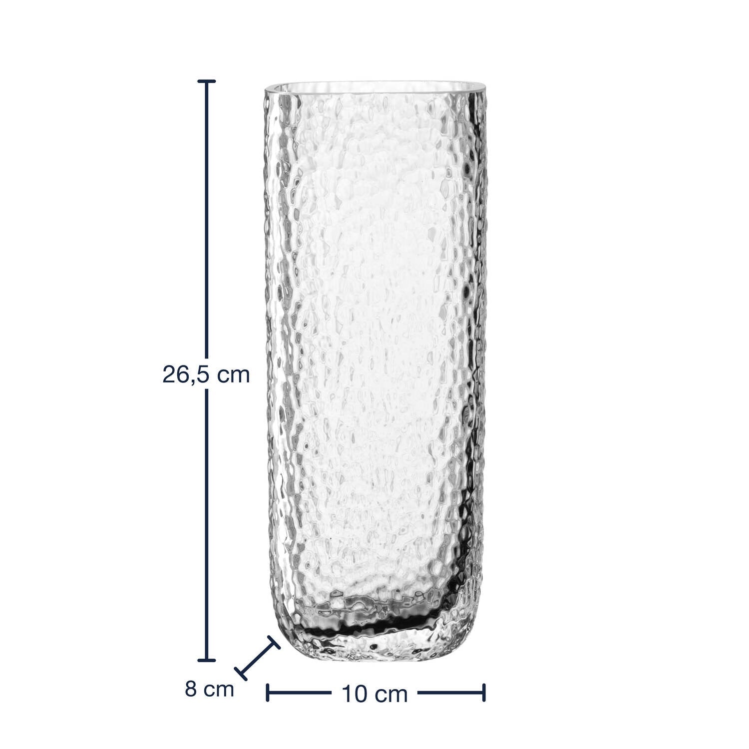 Massangaben zu Vase 27 cm MARTELLO