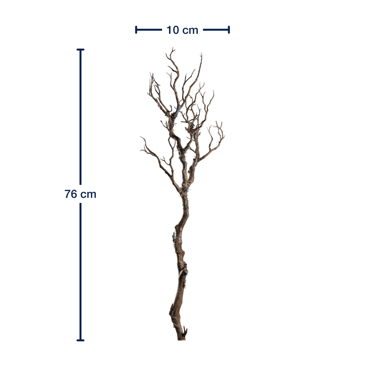 Massangaben zu Zweig FIORE 76 cm braun
