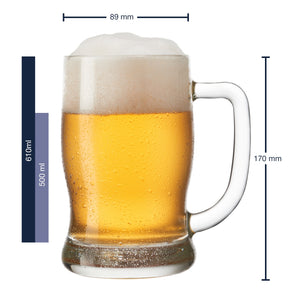 Massangaben zum Bierseidel TAVERNA 500 ml