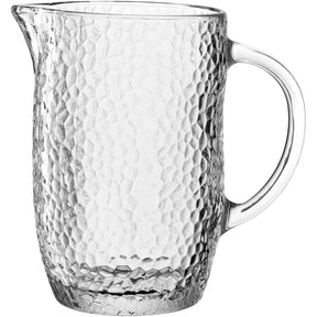 Krug MATERA mit strukturierter Oberflaeche, klares Glas, Henkel
