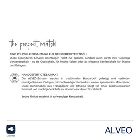 Produktinformationen und Beschreibung der ALVEO-Serie mit Schale