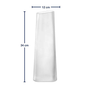 Massangaben zu Vase TURNO 34 cm satiniert