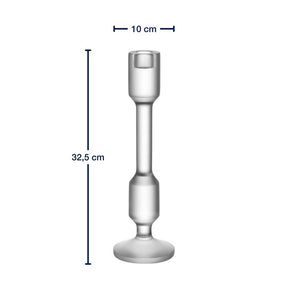 Massangaben zu Leuchter RIALTO 33 cm satiniert