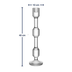 Massangaben zu Leuchter RIALTO 40 cm satiniert