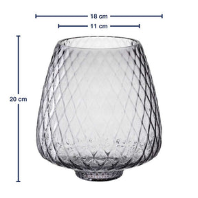 Massangaben zu Windlicht GIULIA 20 cm grau
