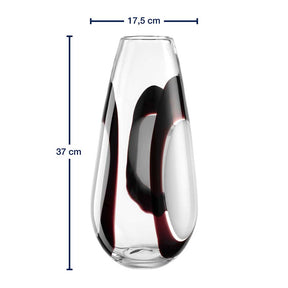Massangaben zu Vase OCCHI BIANCHI 37 cm