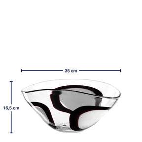Massangaben zu Schale OCCHI BIANCHI 35 cm