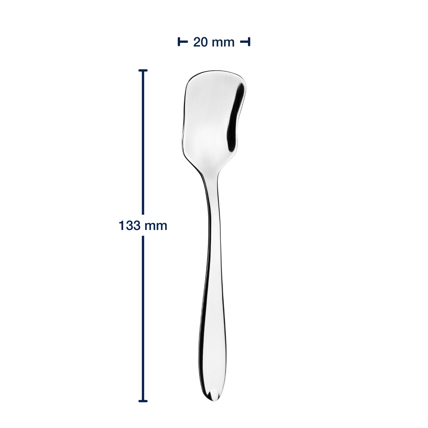 Massangaben zu Eislöffel SOLE