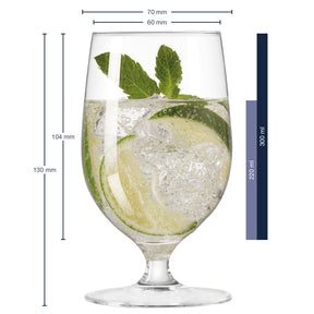Massangaben zu Wasserglas CIAO+ 300 ml