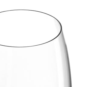 Weißweinglas DAILY 370 ml, Detailansicht Glasrand und Wandung