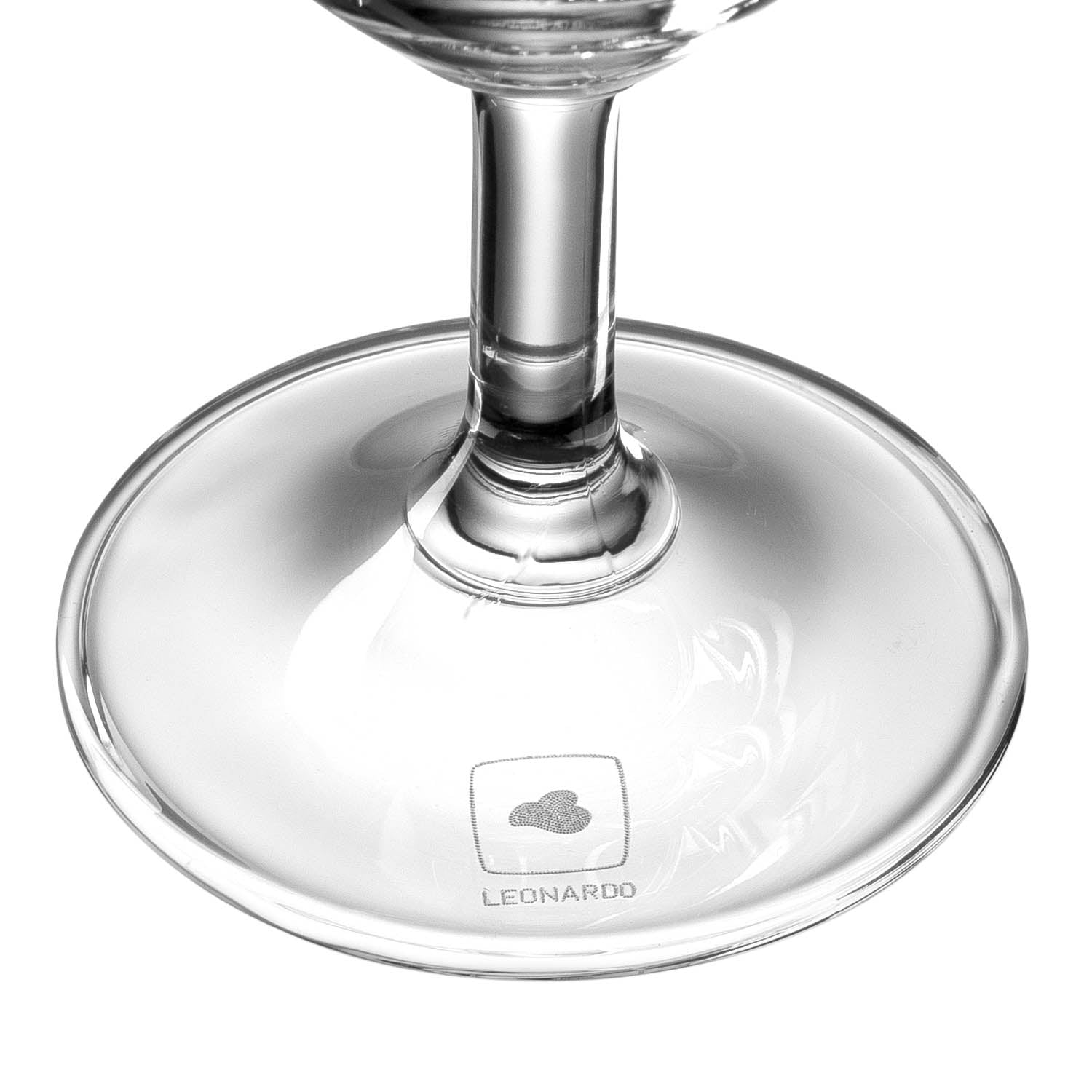 Bierglas DAILY 360 ml mit Gravur und Herstellermarke auf dem Boden