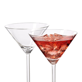 Cocktailglas DAILY 270 ml mit klarem und gefülltem Getränk