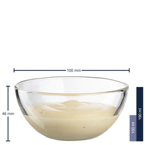 Massangaben zu Schale CUCINA, mit Inhalt gefüllt
