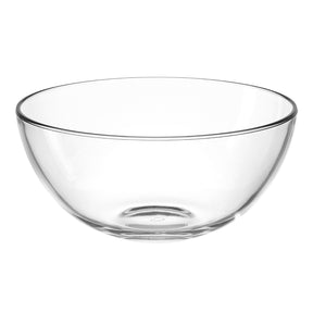 Schale CUCINA 22 cm aus klarem Glas, Frontansicht