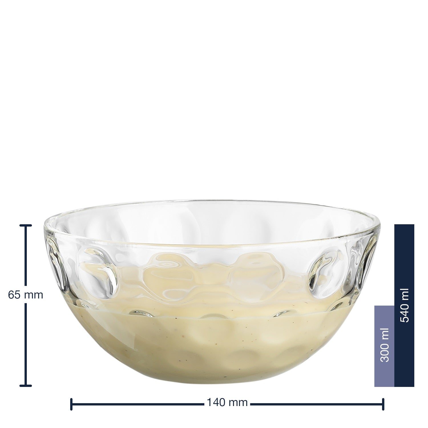 Massangaben zu Schale CUCINA OPTIC 14 cm 6er-Set
