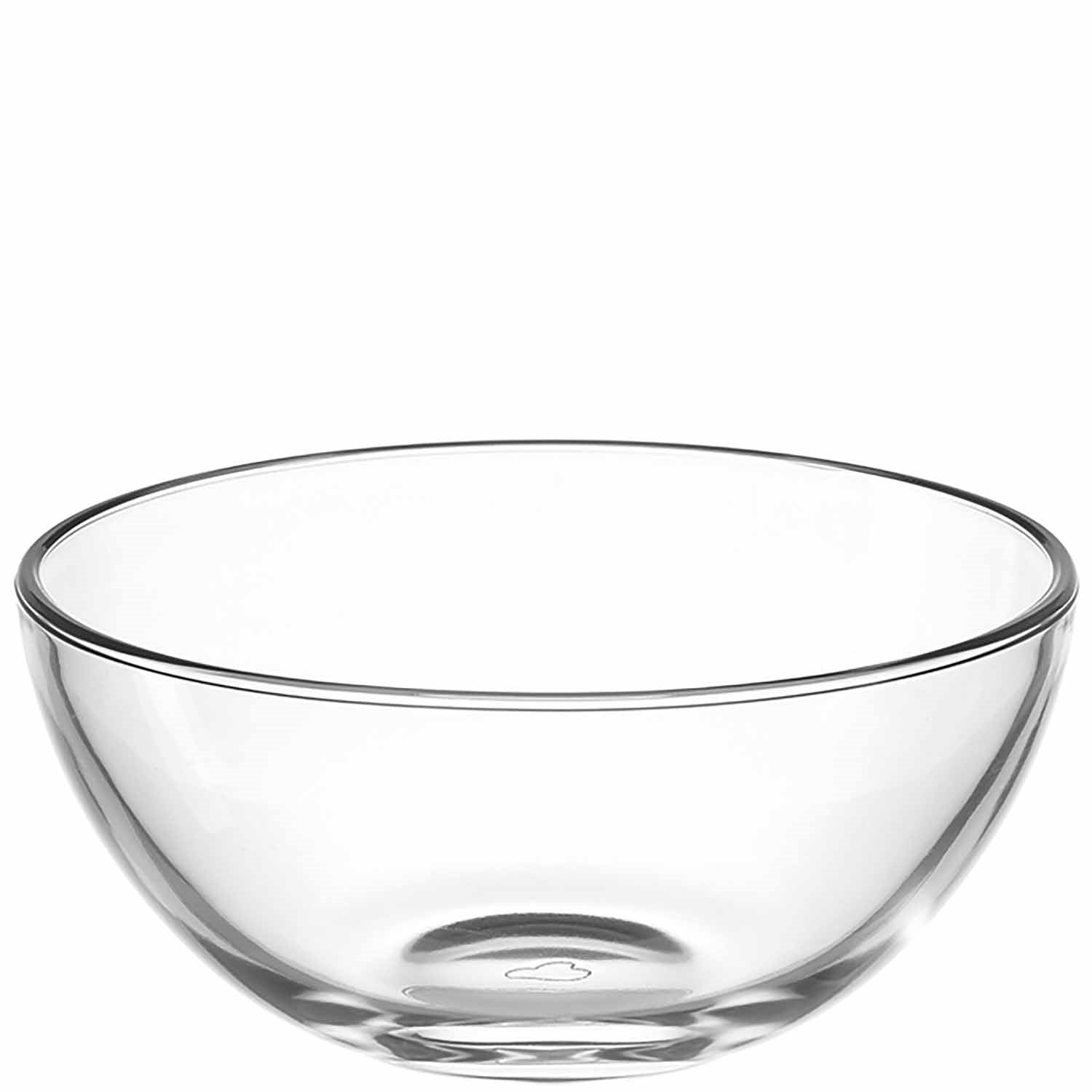 Glasschale CUCINA 14 cm, klar, frontal fotografiert