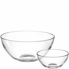 Schalenset S CUCINA mit zwei Glassschalen in verschiedenen Grössen