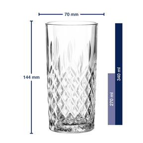 Massangaben zu Trinkglas LIMITED EDITION 340 ml 6er-Set