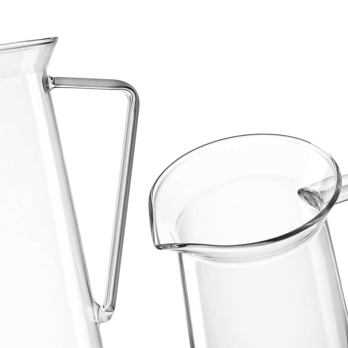 Krug GIORNO 1,6 l mit Henkel, Detailansicht des Randes und der Ausgusstülle