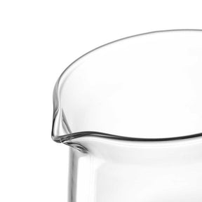 Kännchen GIORNO 0,25 l, klares Glas, Detailansicht Ausguss und Rand