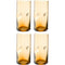 Trinkglas VESUVIO 330 ml amber 4er Set