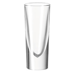 Grappa Becher GILLI 130 ml aus klarem Glas, Frontansicht