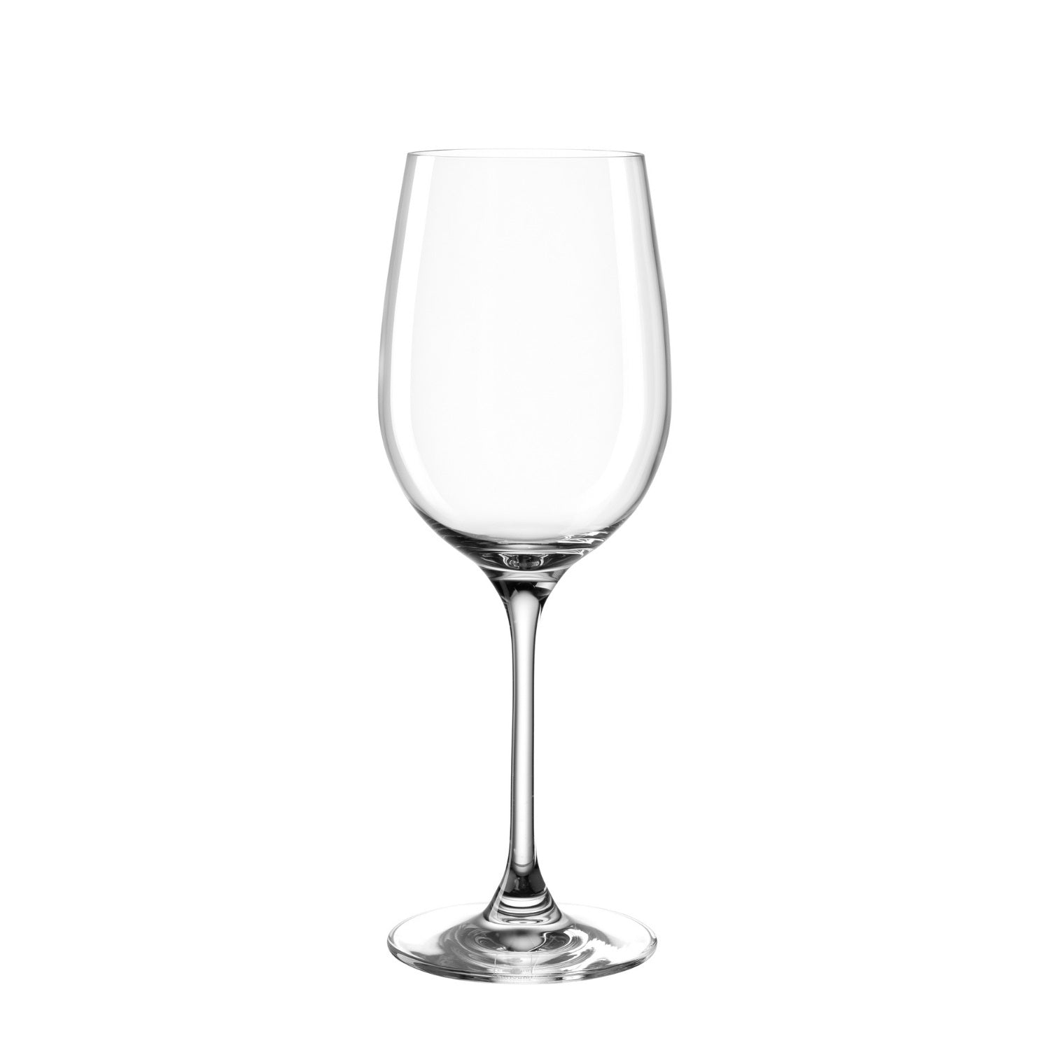 Weißweinglas CIAO+ 370 ml, klares Glas, freigestellt vor weißem Hintergrund