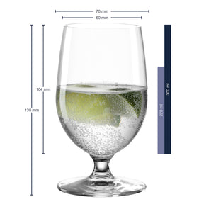 Massangaben zu Wasserbecher CIAO+ 300 ml mit persönlicher Gravur