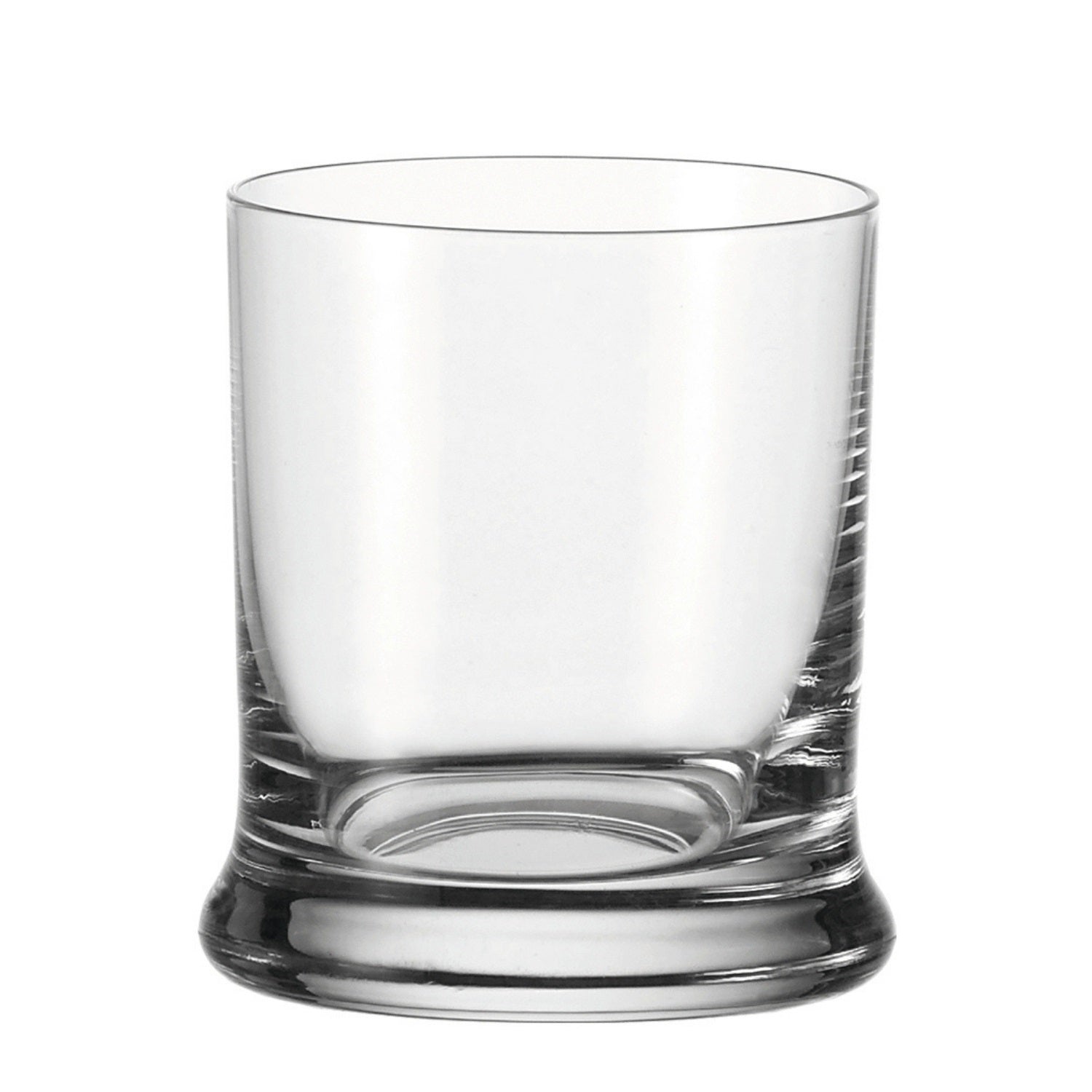 Leeres Trinkglas K18 350 ml aus klarem Glas, Frontansicht