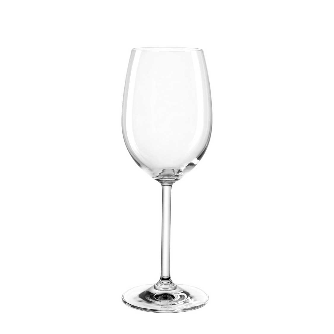 Weißweinglas DAILY 370 ml in klarem Glas vor weißem Hintergrund