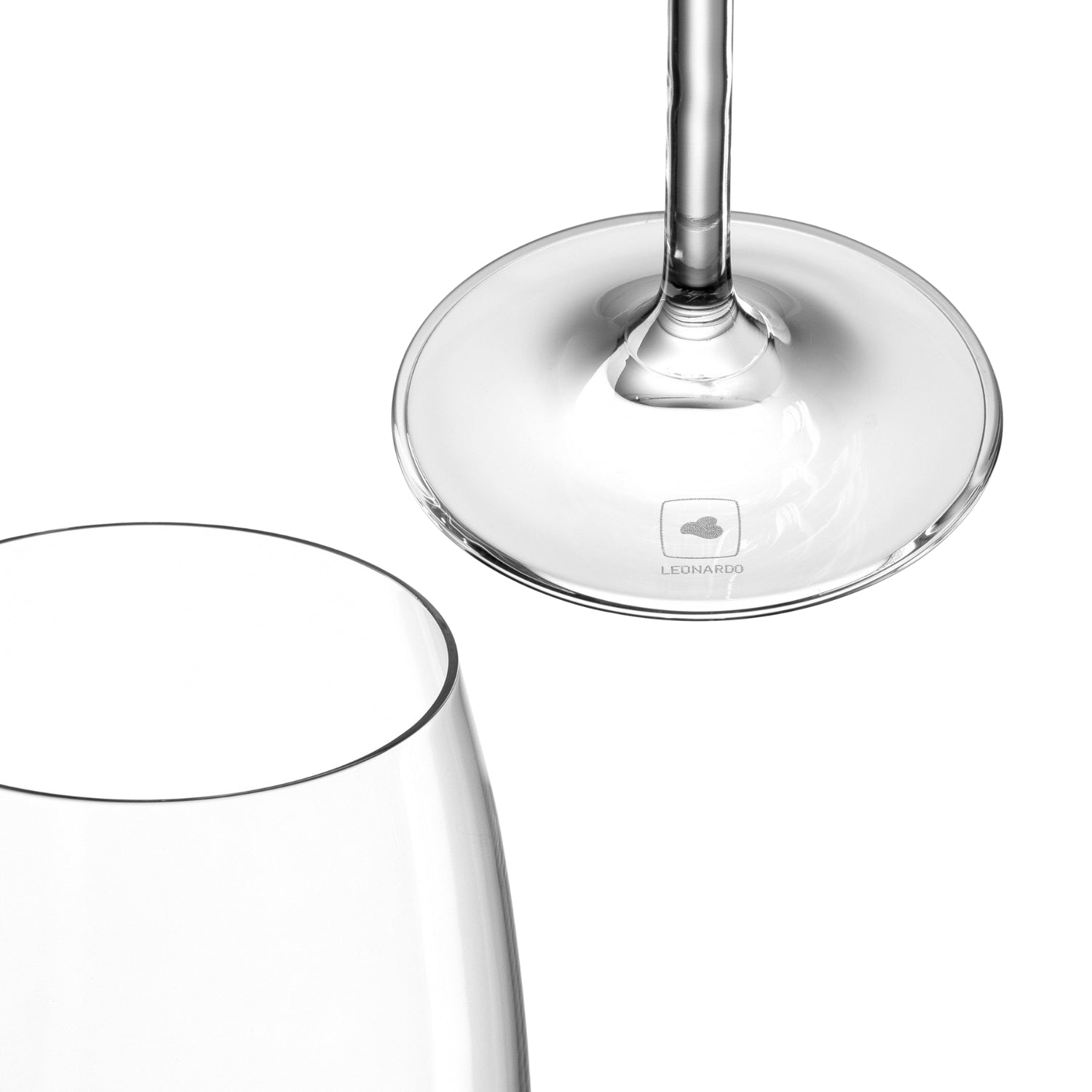 Weißweinglas DAILY 370 ml, Detailansicht Fuß und Stielansatz
