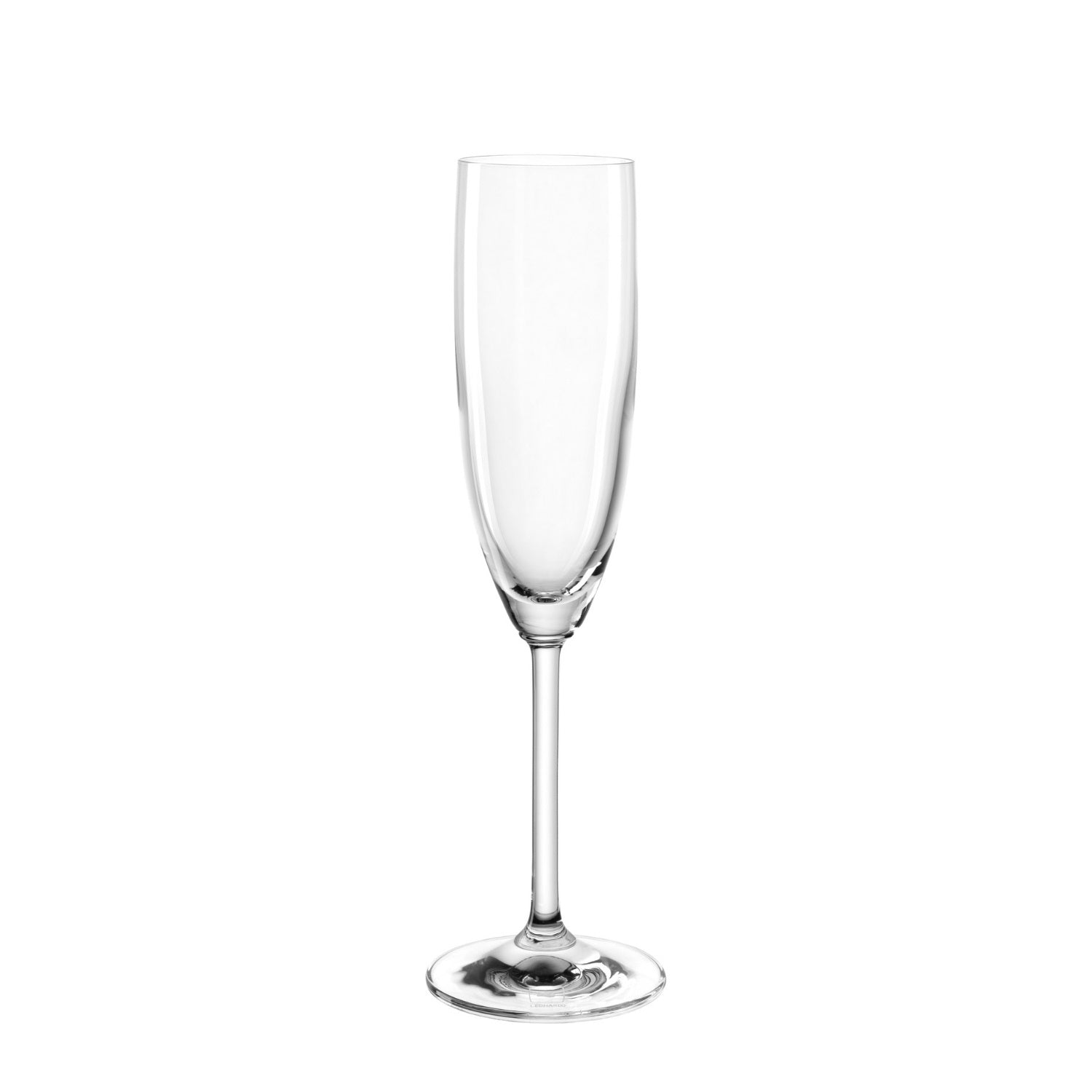 Sektglas DAILY 200 ml, klares Glas, schlanke Form vor weißem Hintergrund