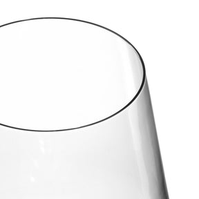 Rotweinglas PUCCINI 750 ml, klares Glas, oberer Rand und Kelch in Nahaufnahme